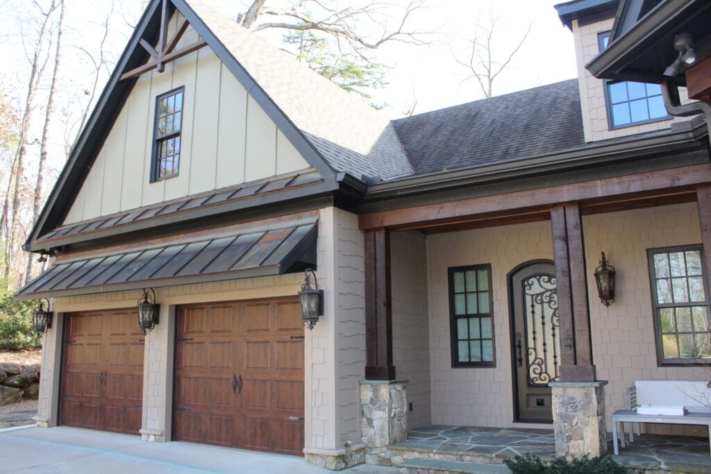 Home with updated siding